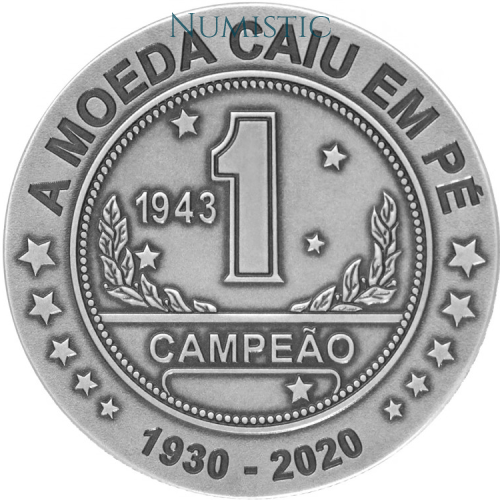 Medalha 90 Anos do São Paulo Futebol Clube — reverse