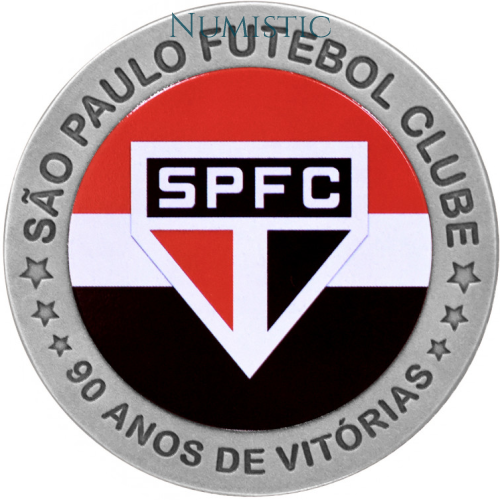 Medalha 90 Anos do São Paulo Futebol Clube — obverse