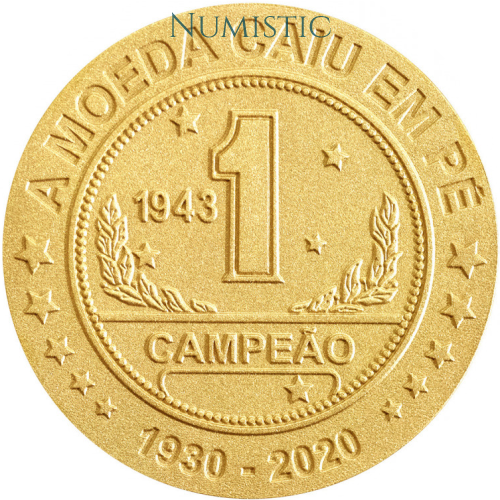 Medalha 90 Anos do São Paulo Futebol Clube — reverse