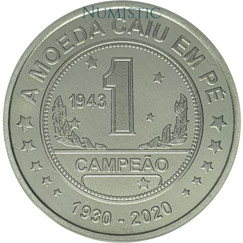 Medalha 90 Anos do São Paulo Futebol Clube — reverse