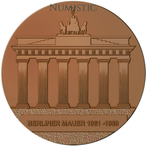 Medalha 30 Anos da Queda do Muro de Berlim — reverse