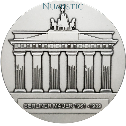 Medalha 30 Anos da Queda do Muro de Berlim — reverse