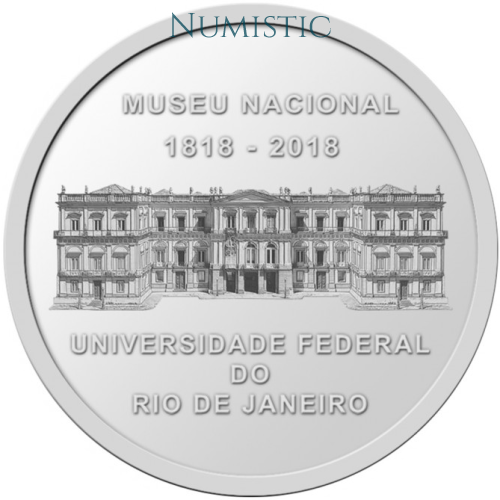 Medaha 200 Anos do Museu Nacional — obverse