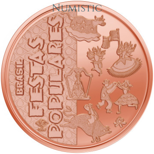 Medalha Festas Populares - Festa do Peão — obverse