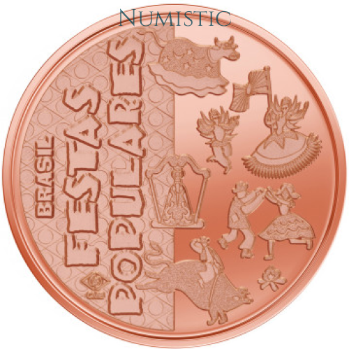 Medalha Festas Populares - Festas Juninas — obverse