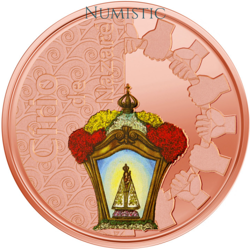 Medalha Festas Populares - Círio de Nazaré — reverse