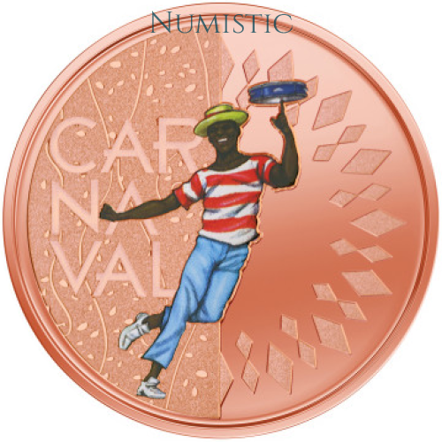 Medalha Festas Populares - Carnaval — reverse