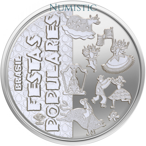 Medalha Festas Populares - Bumba Meu Boi — obverse