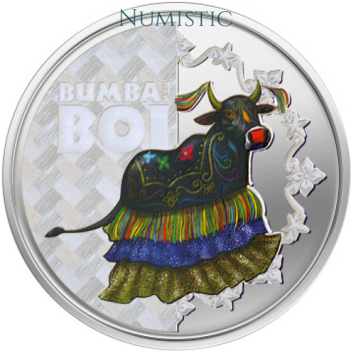 Medalha Festas Populares - Bumba Meu Boi — reverse