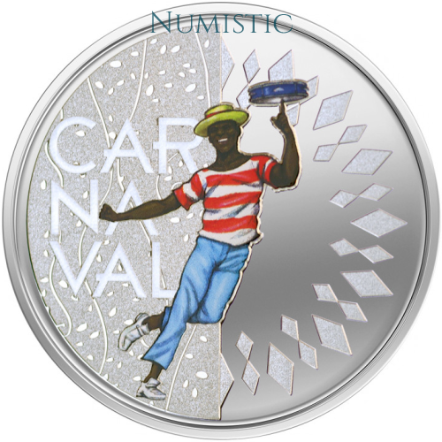 Medalha Festas Populares - Carnaval — reverse