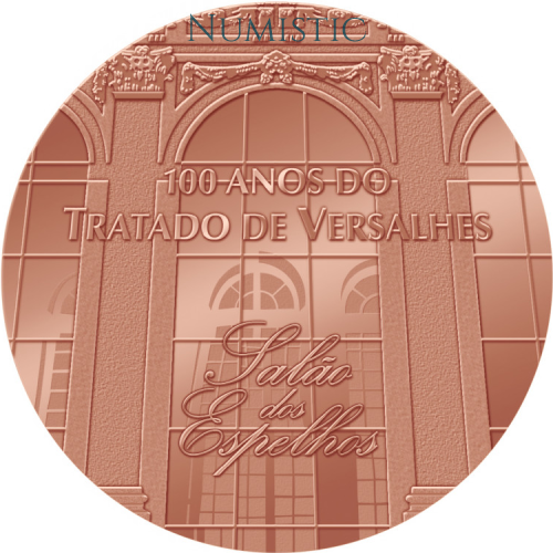 Medalha 100 Anos do Tratado de Versalhes — obverse