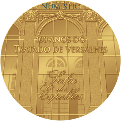 Medalha 100 Anos do Tratado de Versalhes — obverse