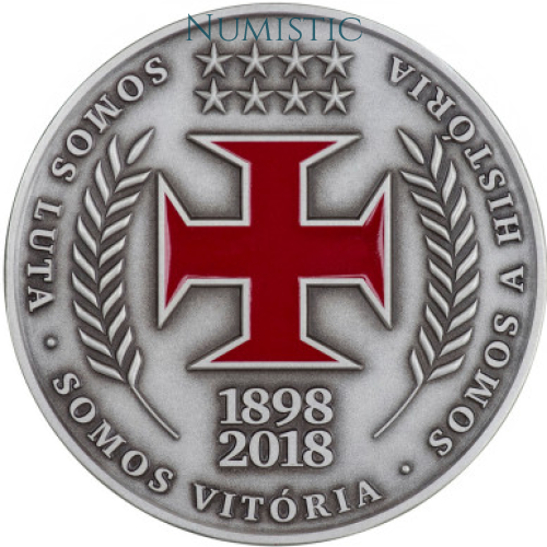 Medalha 120 Anos Club de Regatas Vasco da Gama — reverse