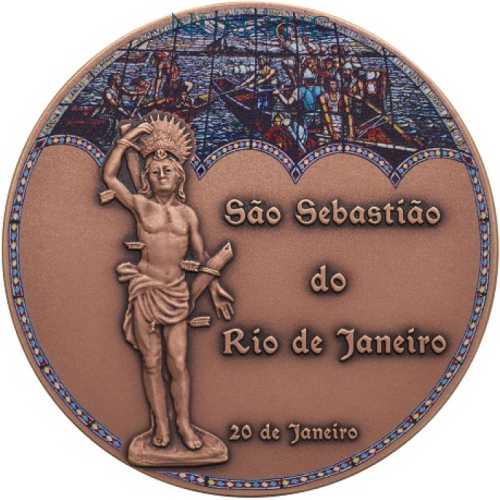 Medalha Homenagem a São Sebastião do Rio de Janeiro — obverse