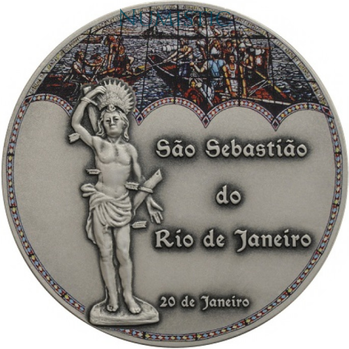 Medalha Homenagem a São Sebastião do Rio de Janeiro — obverse