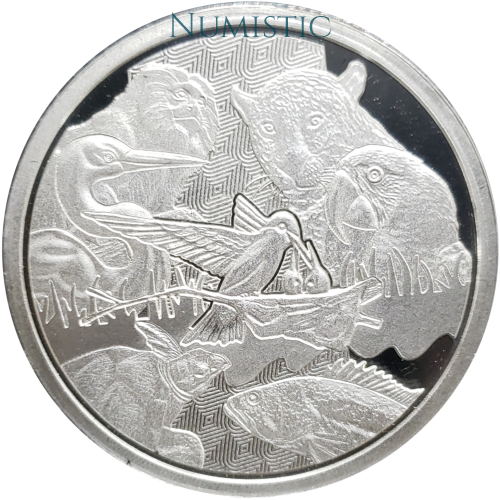 Medalha 25 Anos do Plano Real — reverse
