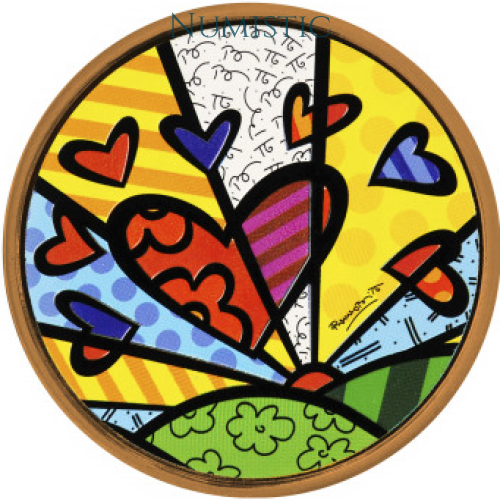 Medalha Homenagem a Romero Britto — reverse
