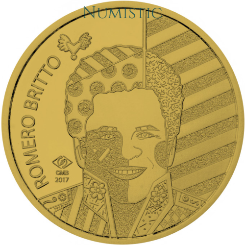Medalha Homenagem a Romero Britto — obverse