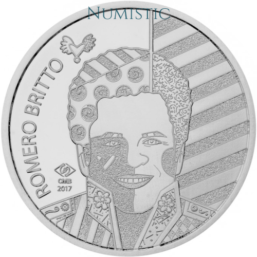 Medalha Homenagem a Romero Britto — obverse