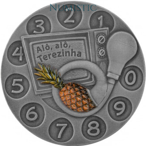 Medalha 100 Anos do Nascimento do Chacrinha — reverse