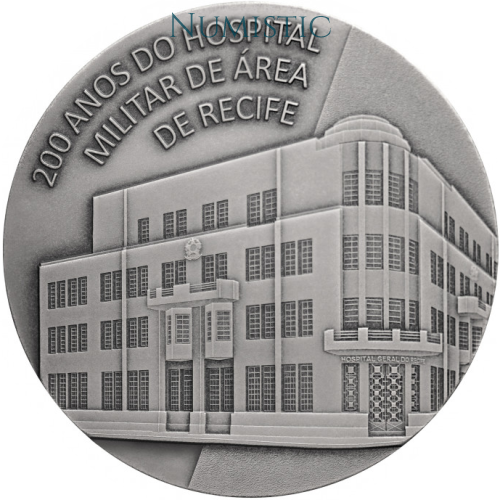 Medalha 200 Anos do Hospital Militar de Área de Recife — obverse