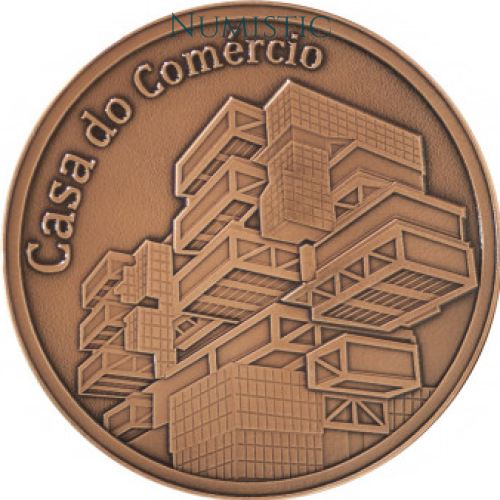 Medalha 70 Anos Fecomércio-BA — reverse