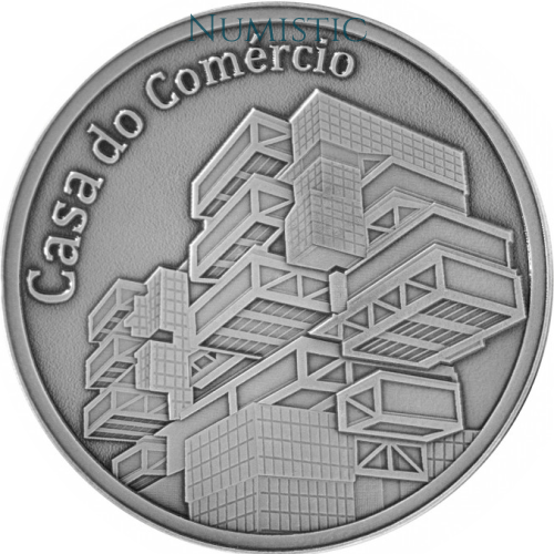 Medalha 70 Anos Fecomércio-BA — reverse
