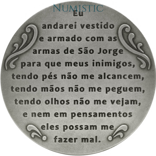 Token Homenagem a São Jorge — reverse