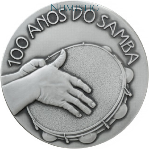 Medalha 100 Anos do Samba — obverse