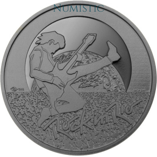 Medalha 30 Anos do Rock in Rio — reverse