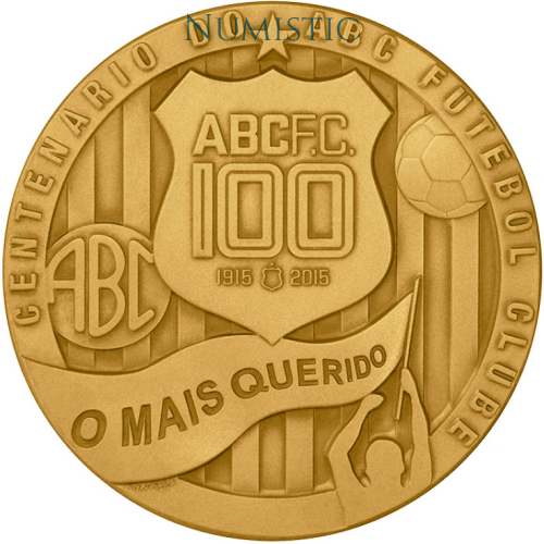 Medalha Centenário do ABC Futebol Clube — reverse