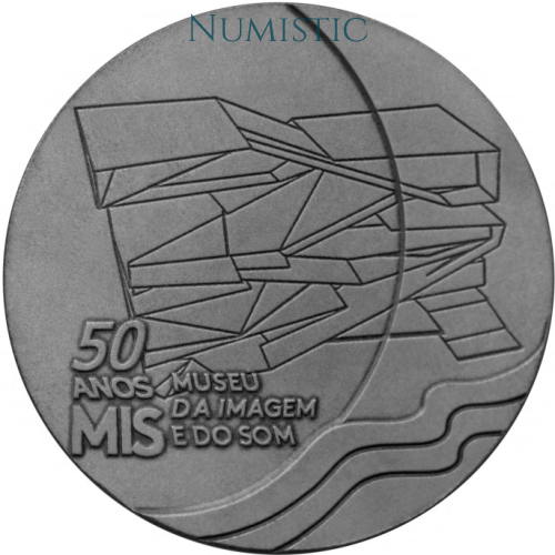 Medalha 50 Anos do MIS - Museu da Imagem e do Som — reverse