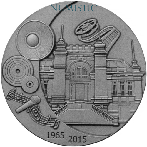 Medalha 50 Anos do MIS - Museu da Imagem e do Som — obverse