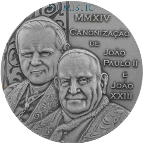 Medalha Medalha Canonização de João Paulo II e João XXIII — obverse