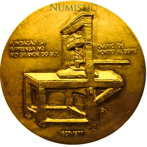 Medalha Diário de Porto Alegre — obverse