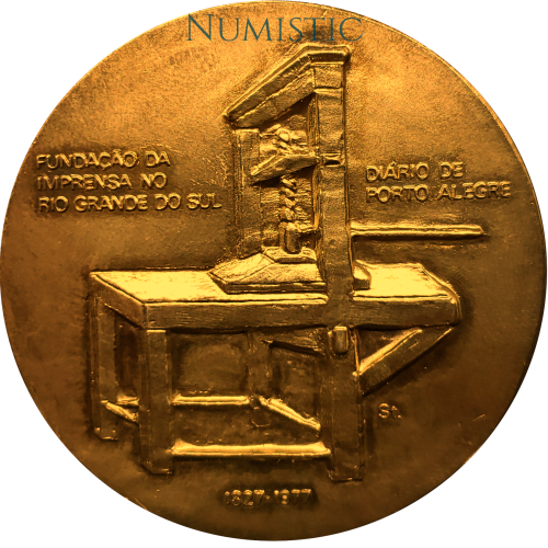 Medalha Diário de Porto Alegre — obverse