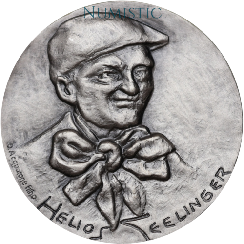 Medalha 100º Aniversário do Artista Plástico Helios Seelinger — obverse