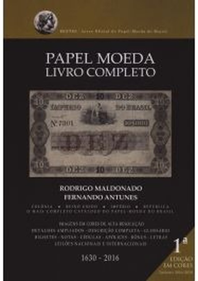 Capa de Bentes – Papel Moeda: Livro Completo – 1ª edição