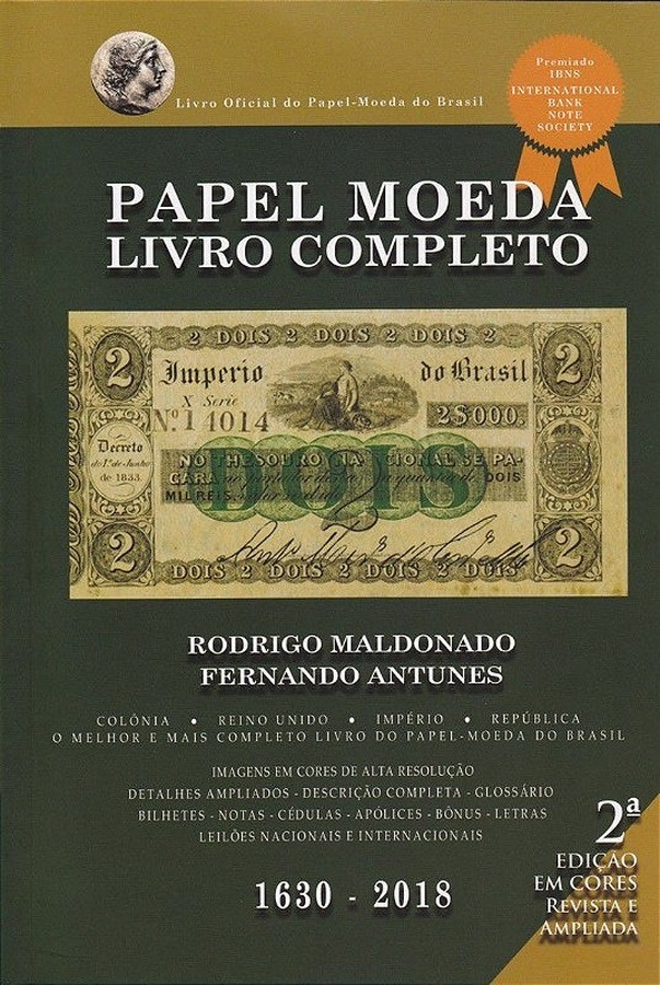 Capa de Bentes – Papel Moeda: Livro Completo – 2ª edição