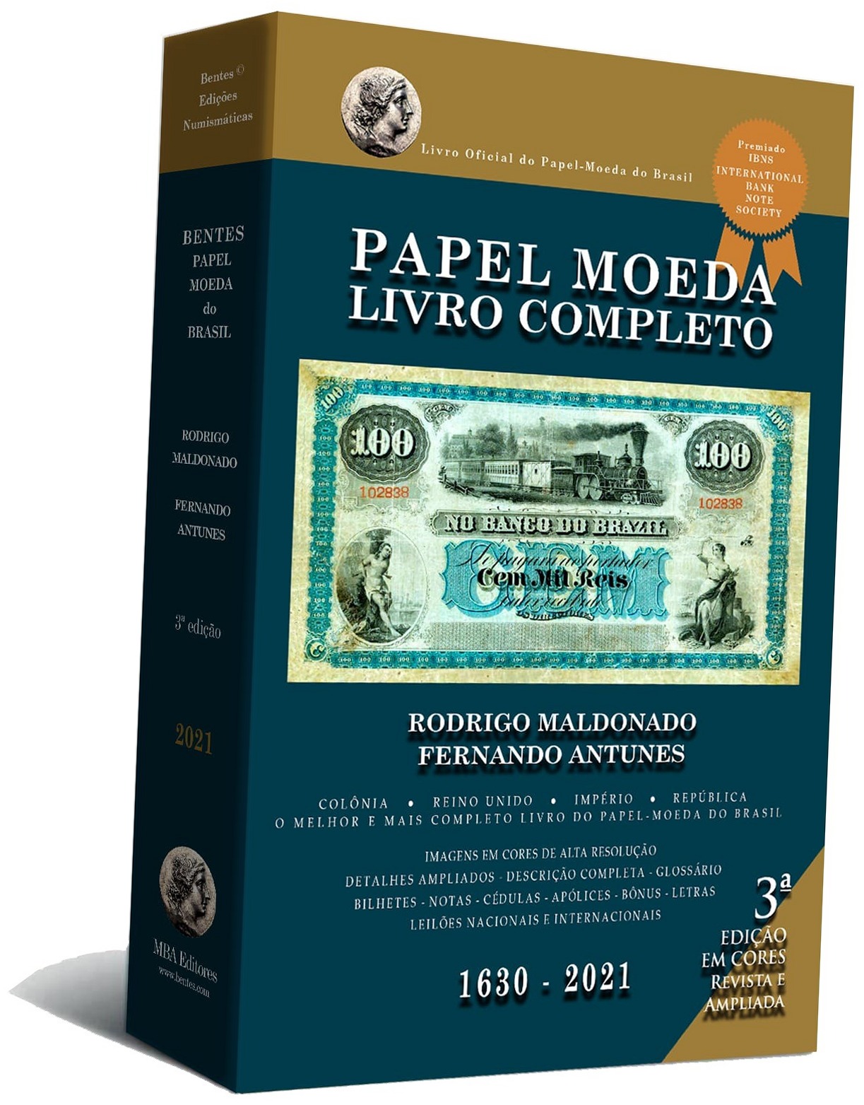 Capa de Bentes – Papel Moeda: Livro Completo – 3ª edição