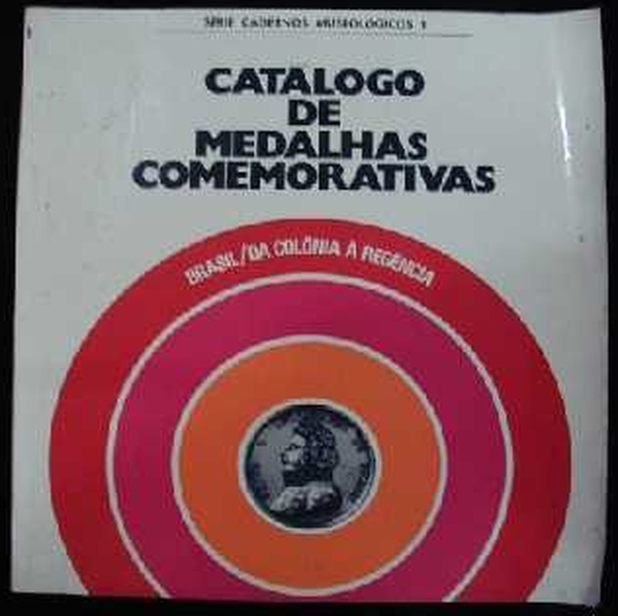 Capa de Catálogo de Medalhas Comemorativas – Brasil: da Colônia à Regência
