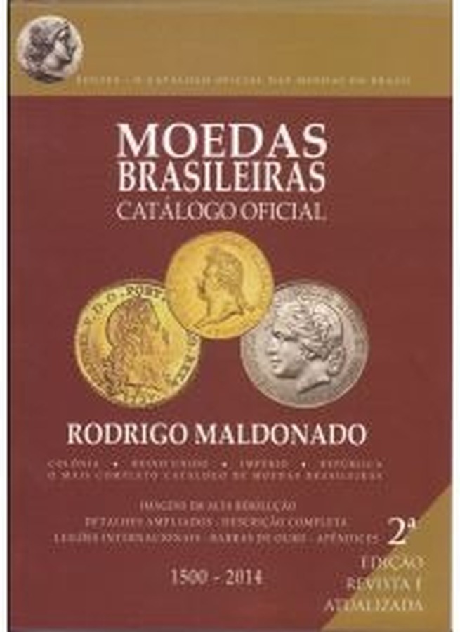 Capa de Bentes – Moedas Brasileiras Catálogo Oficial – 2ª edição