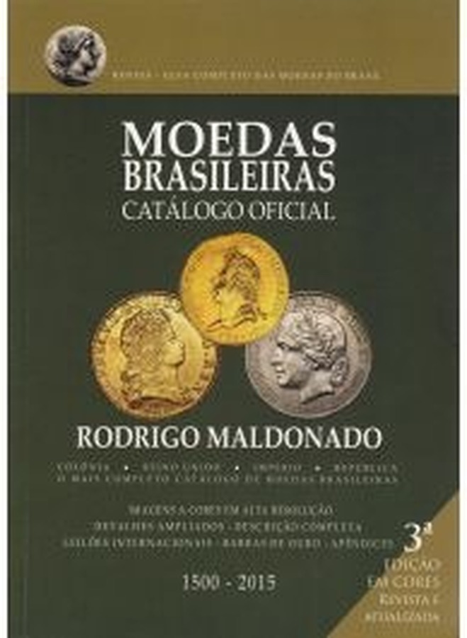 Capa de Bentes – Moedas Brasileiras Catálogo Oficial – 3ª edição