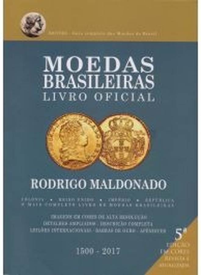 Capa de Bentes – Moedas Brasileiras Catálogo Oficial – 5ª edição