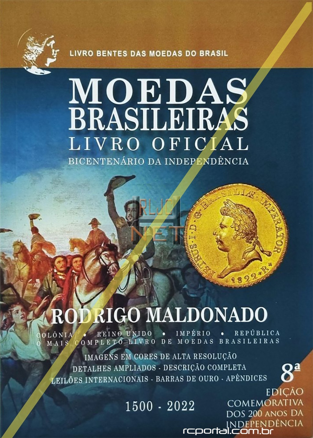 Capa de Bentes – Moedas Brasileiras – Livro Oficial – 8ª edição