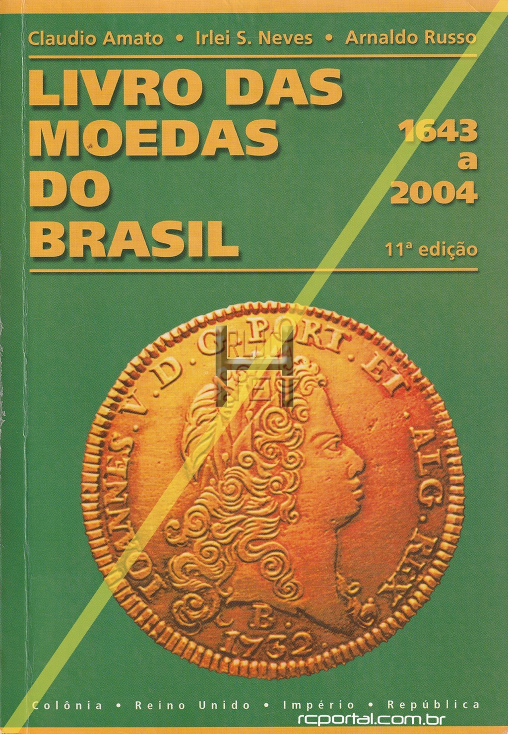 Capa de Livro das Moedas do Brasil – 11ª edição