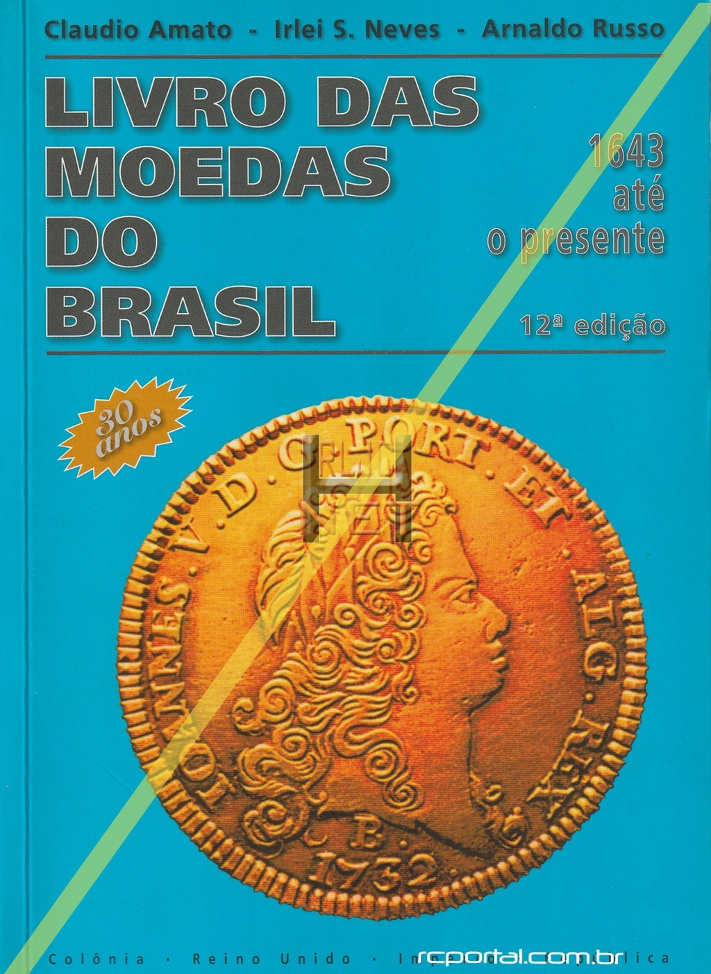 Capa de Livro das Moedas do Brasil – 12ª edição