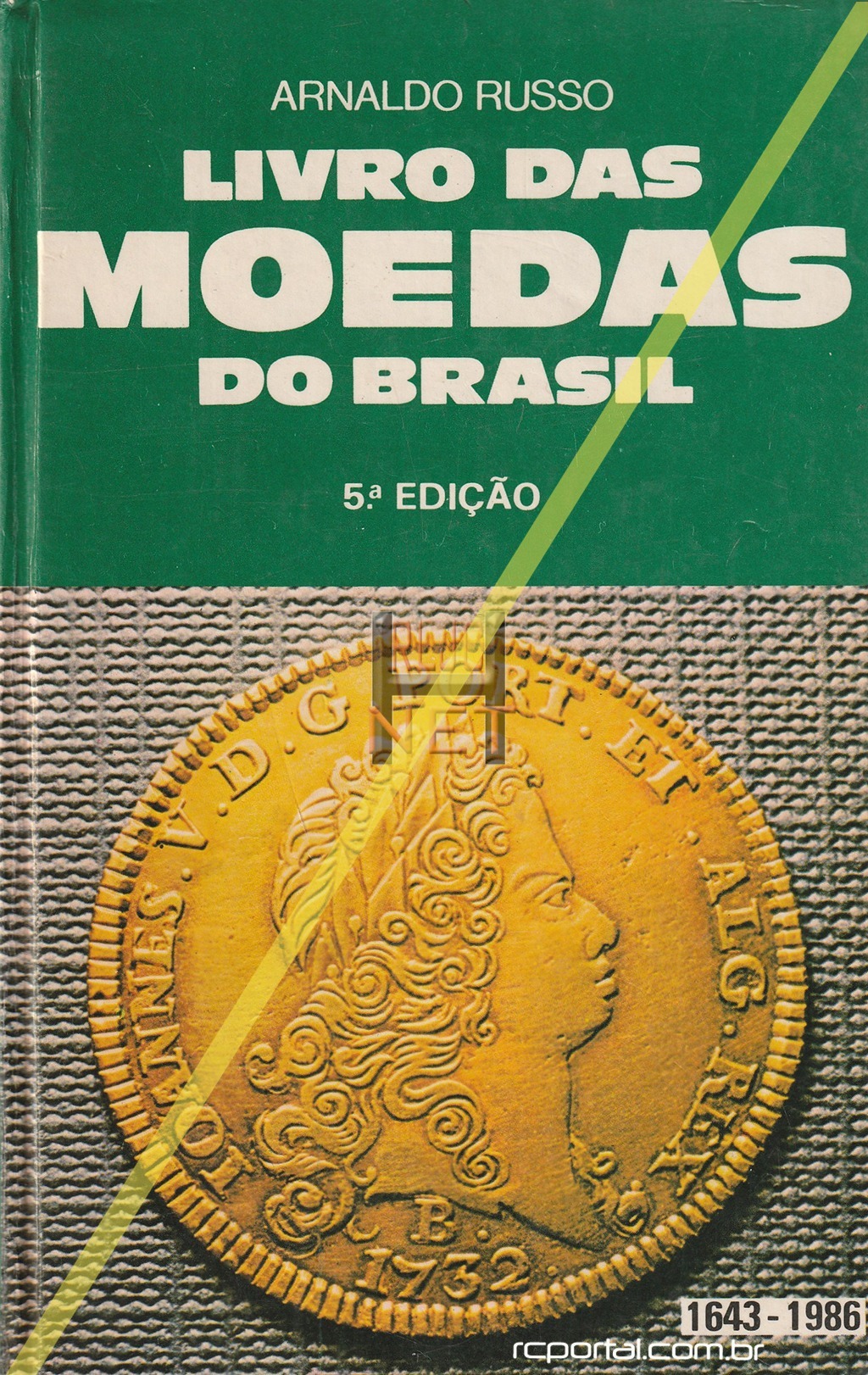 Capa de Livro das Moedas do Brasil – 5ª edição