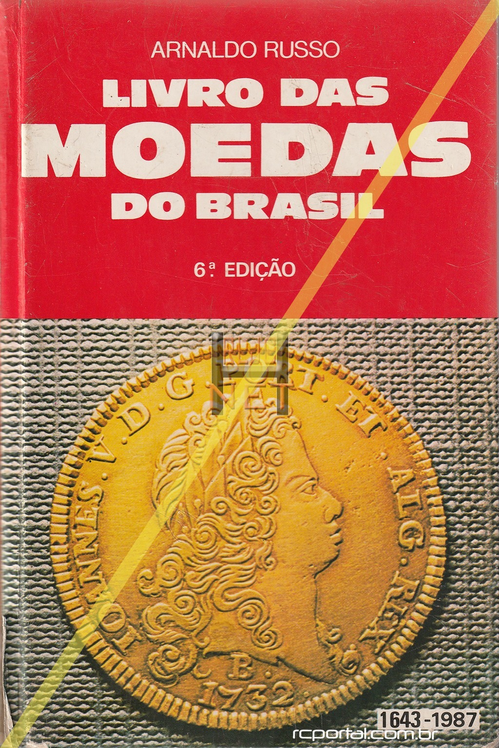 Capa de Livro das Moedas do Brasil – 6ª edição