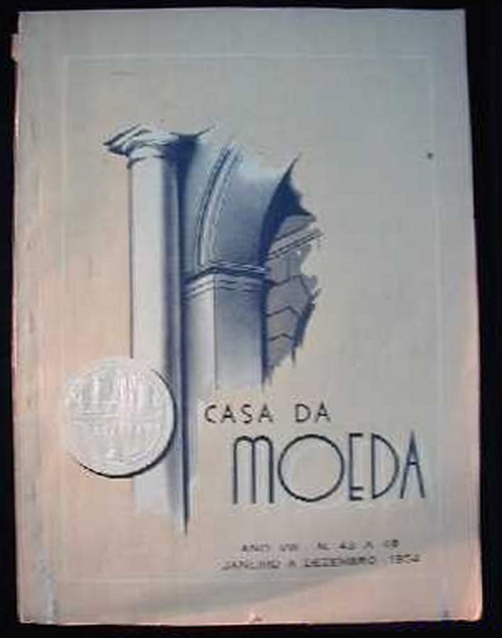 Capa de Catálogo de Cédulas e Moedas Brasileiras do Padrão Monetário Cruzeiro (1942–1967)